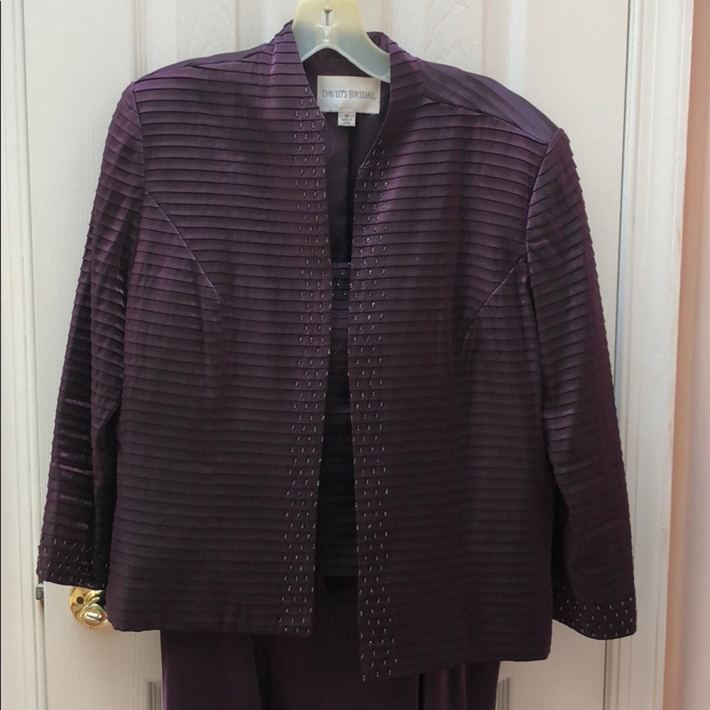 Davids Bridal Gown with Jacket Never Worn